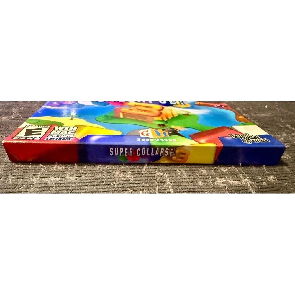 MumboJumbo Super Collapse 3 PC Mac CD-ROM New Sealed Puzzle GameHouse 2006